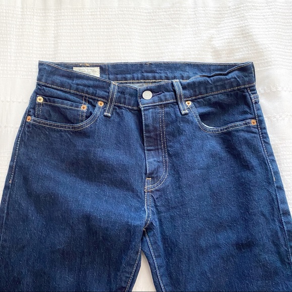 RARE LEVI'S STRAUSS 512 VINTAGE 90'S DARK WASH HIGH WAISTED SKINNY DENIM JEANS - Picture 5 of 12